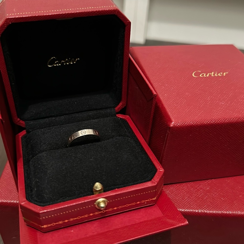 Cartier Woman’s White Gold Ring